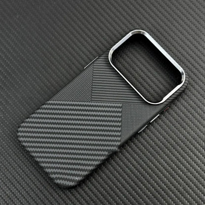 Luxury Carbon Fiber MagSafe Armor Case For iPhone
