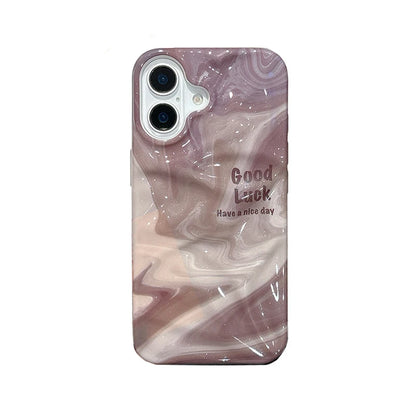 Fashion Oil Painting Marble Texture Phone Case