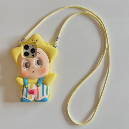Kawaii Cartoon Star Baby Phone Case For iPhone