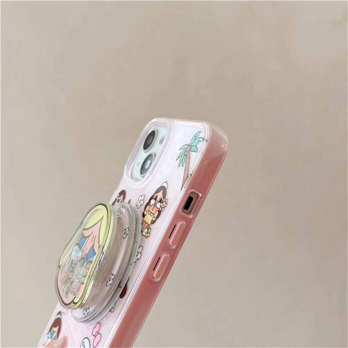 Funny Cute Crying Girl Magnetic Phone Case For iPhone