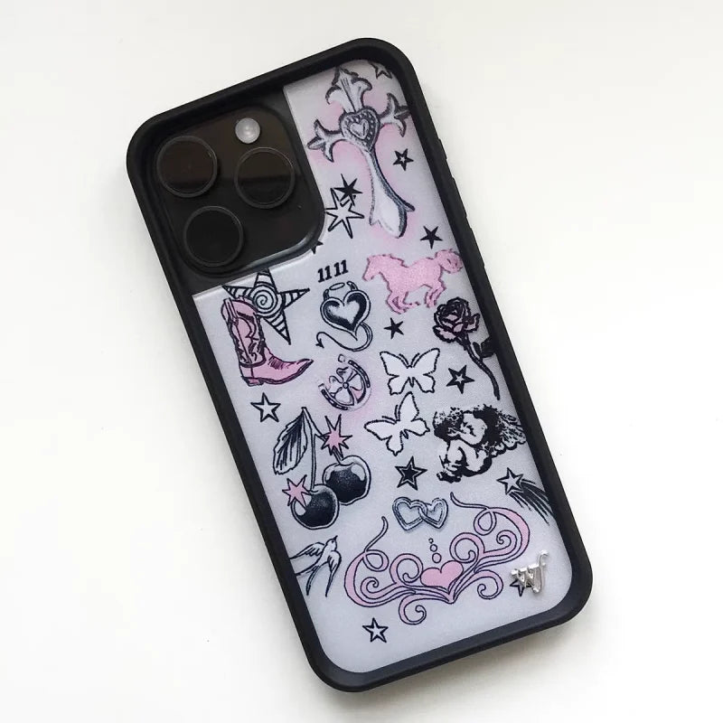 Nessa Barrett Wildflower Girls Phone Case For iPhone