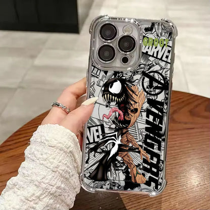 Baby The Avenger Marvel Groot Luxury Case For iPhone