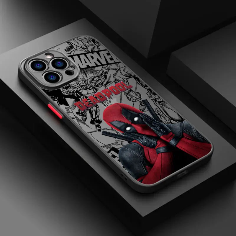 Deadpool Marvel Cool Phone Case For iPhone