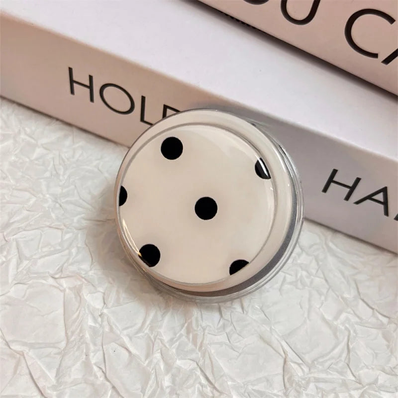 Simple Polka Dots Magnetic Holder Grip Tok Griptok Phone Case