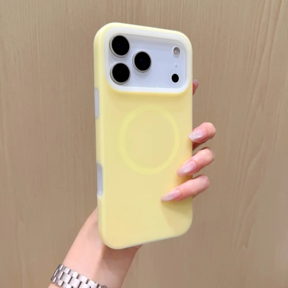 Candy Color MagSafe Liquid Silicone iPhone Case