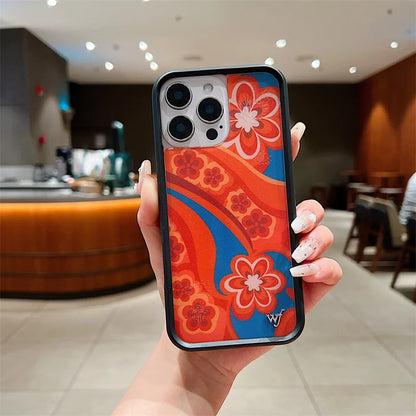 Wildflower Red Roses Phone Case For iPhone