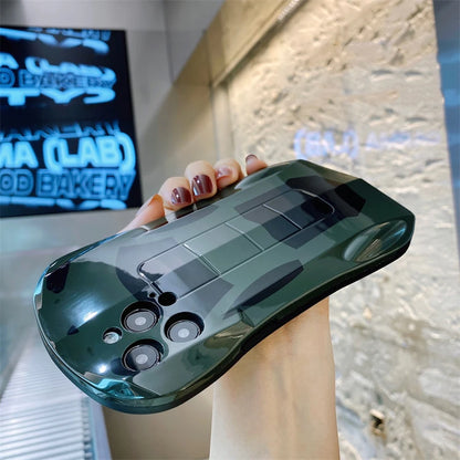 Armored Luxury Super Car Soft TPU Painted Shockproof Phone Case For IPhone