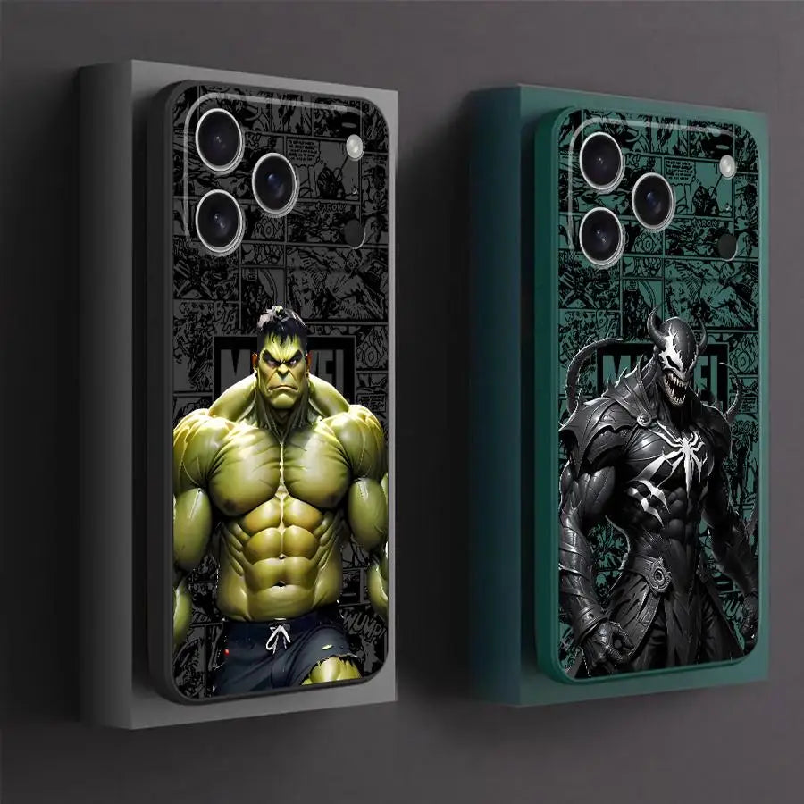 Case For iPhone Soft Cover Marvel The Hulk Venom