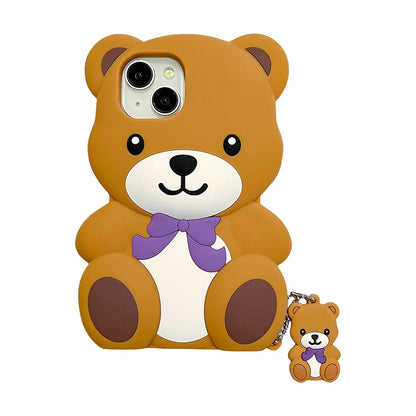 Kawaii Teddy Bear Phone Case