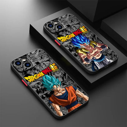 Case For iPhone Back Phone Cover Dragon Ball Saiyan 4 Son Goku