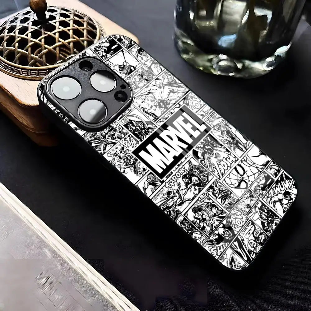 Marvel Superhero Phone Case For iPhone