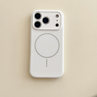 MagSafe Magnetic Silicone iPhone Case With Lens Protection