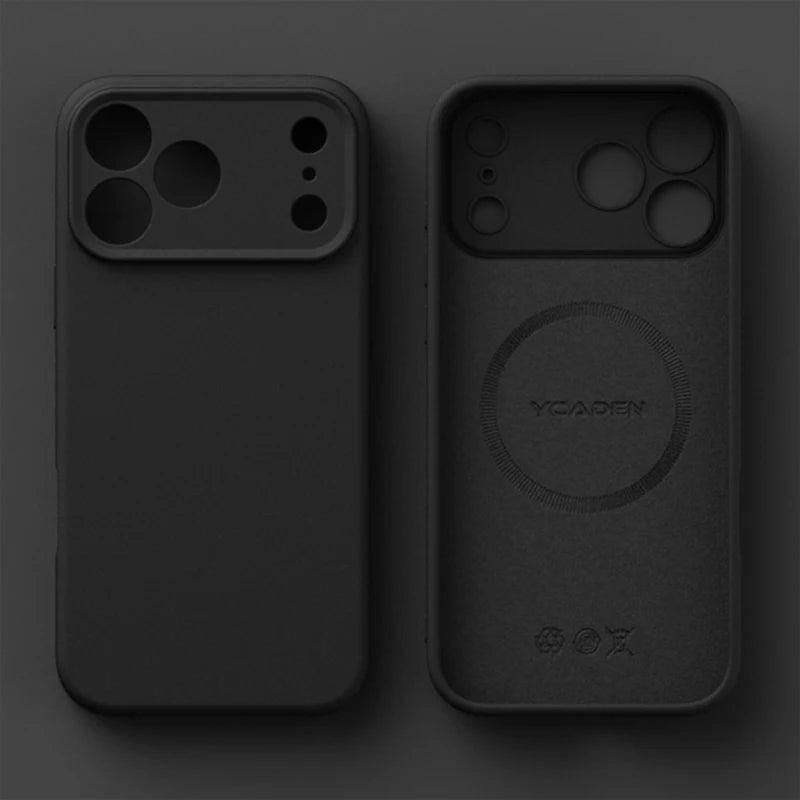 Original Liquid Silicone MagSafe Phone Case With Wireless Charging