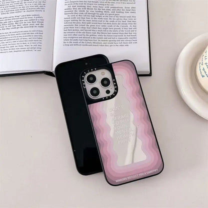 Motivational Quotes Wave Pattern Suitable Phone Case