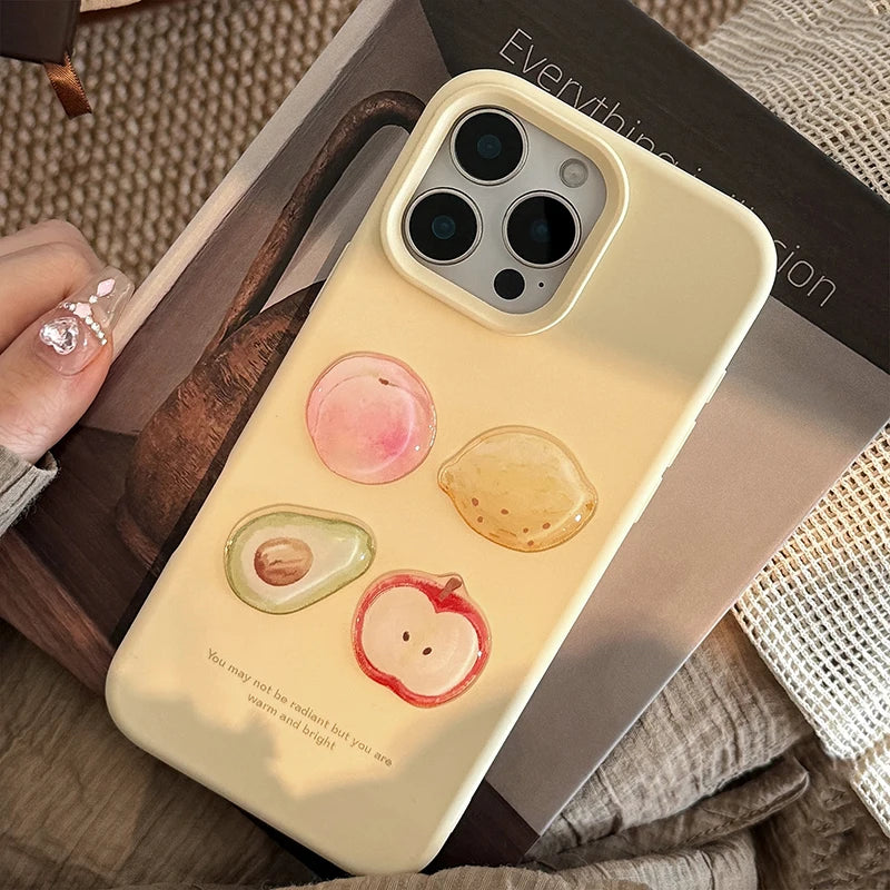 Cute Lovely Fruit Soft Phone Case