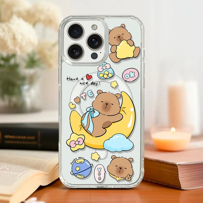 Cute Capybara Magnetic Phone Case