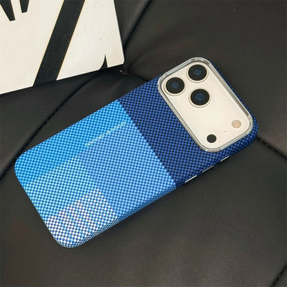 Thin Carbon Fiber Clash Colorful Hard PC Case For iPhone