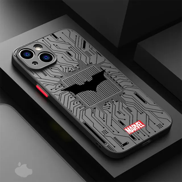 Phone Case For Apple iPhone Cover Marvel Spider Man Iron Man