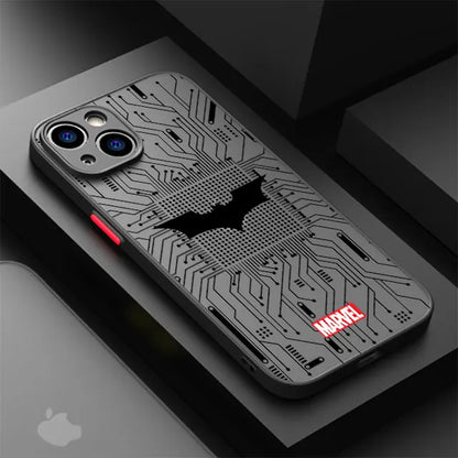 Phone Case For Apple iPhone Cover Marvel Spider Man Iron Man