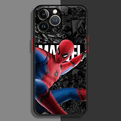 Spider Man Heroes Return Back Phone Cover Case For iPhone