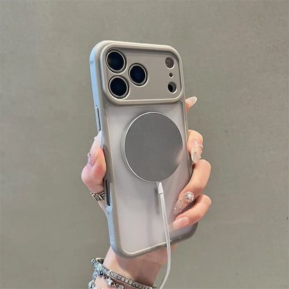 Luxury Candy Color Magnetic Phone Case For iPhone