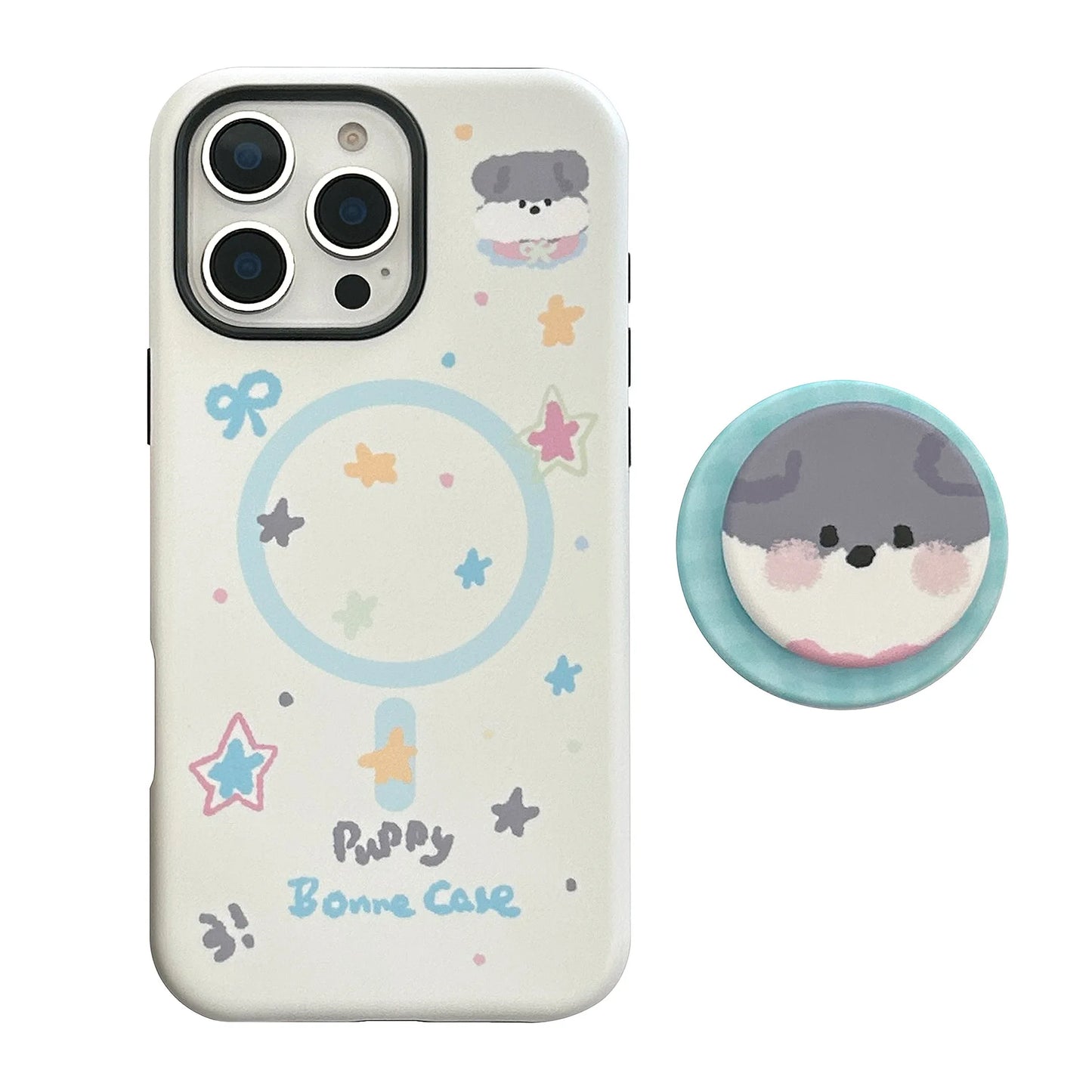 Cute Lucky Magnetic Stand Phone Case