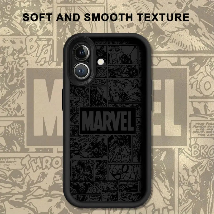 Marvel Spiderman Ironman Cool Phone Case For iPhone