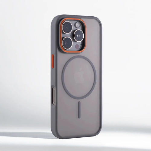 Luxury Matte Translucent MagSafe iPhone Case