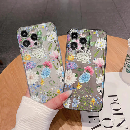 Colorfu Flowers Bloom Painted Phone Case