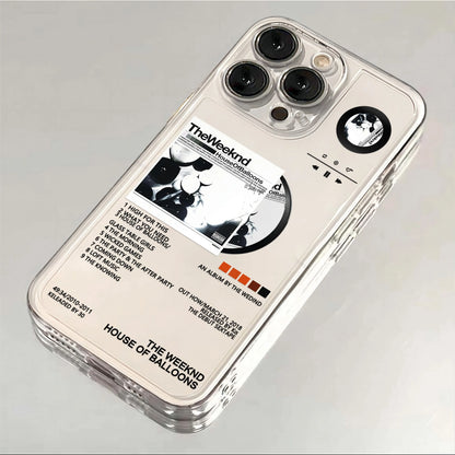 The Weeknd Minimalist Poster album Phone Case For iPhone