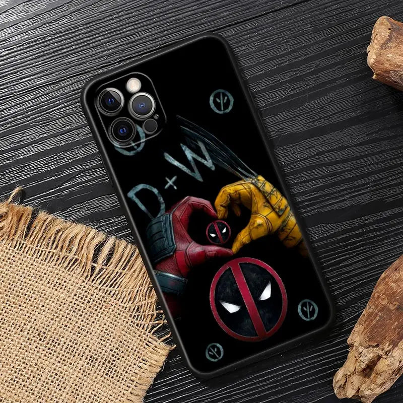 Marvel Comics Deadpool And Wolverine Case For iPhone