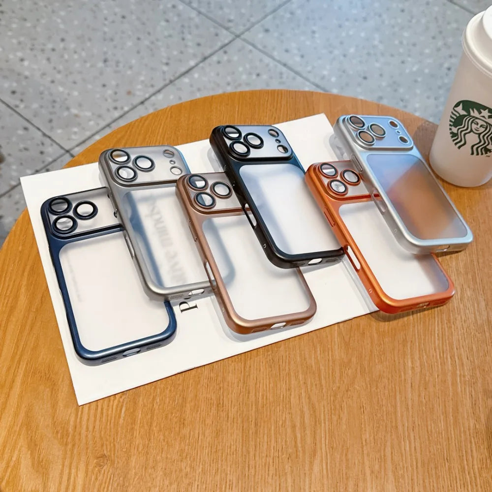 Ultra Slim Case For iPhone  Matte Hard Plating PC All-round