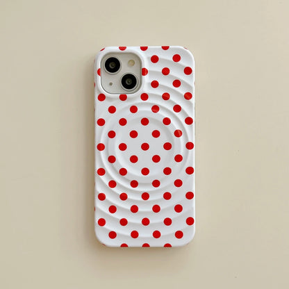 Cute Red Tomato Magnetic Holder Phone Case
