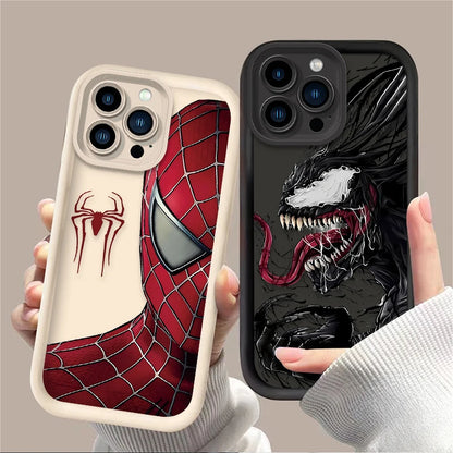 Marvel Movie Spider Man Anime Venom Comic Case For iPhone