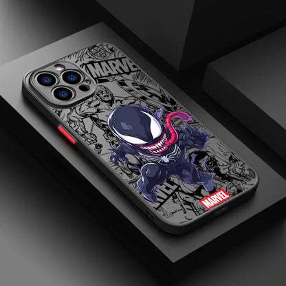 Luxury Cool Marvel Spider Man Venom Phone Case For iPhone
