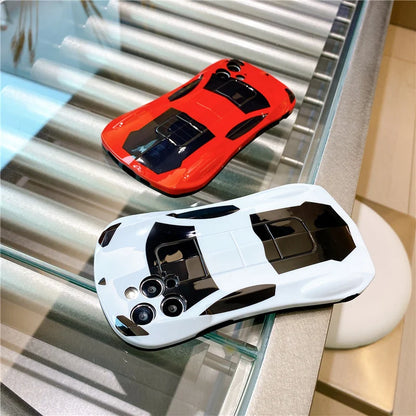 Armored Luxury Super Car Soft TPU Painted Shockproof Phone Case For IPhone