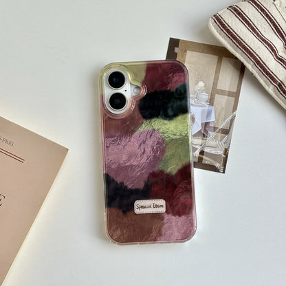 High Quality Exquisite Multiple Colors Velour Heart Pattern Case For iPhone