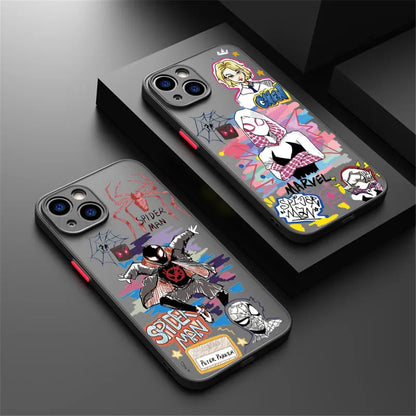 Marvel Spider Man Miles Morales Phone Case For iPhone