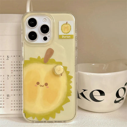 Summer Fruit 3D Guava Durian Avocado Phone Case