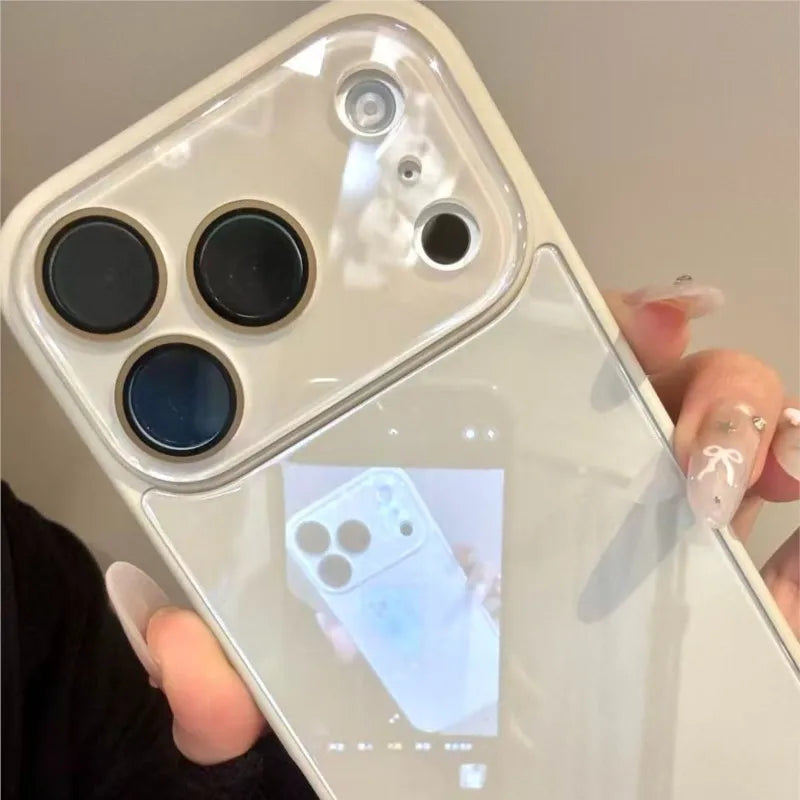 Luxury Candy Color Tempered Glass Camera Protection Case For iPhone Shockproof Bumper Hard Back Cover