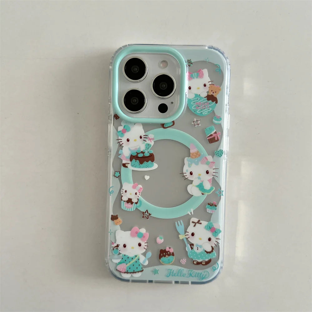 New Hello Kitty Cute Shake Stand Shockproof Phone Case