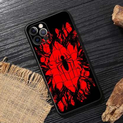 Venom Spiderman Marvel Case For iPhone Protect Funda