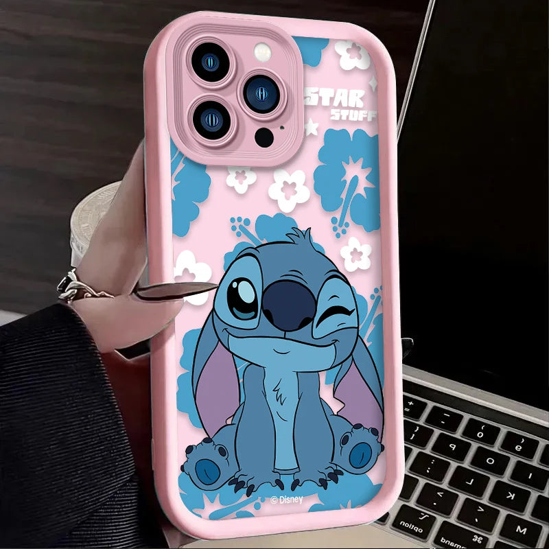 Cartoon Animation Stitch Phone Case For iPhone