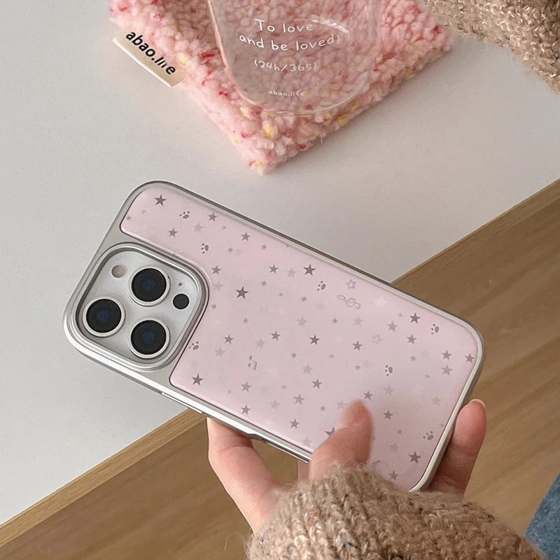 Simple Shine Star Note Pattern Phone Case