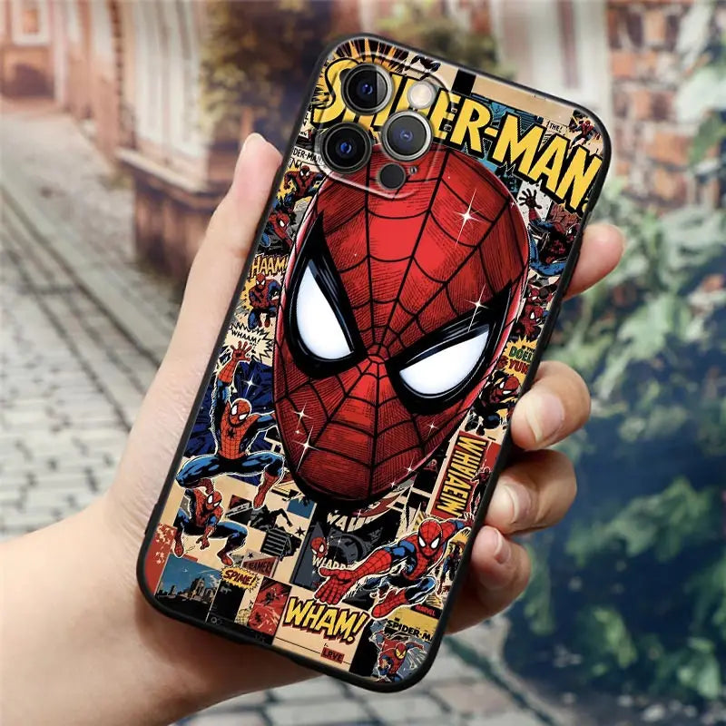 Spiderman Marvel Phone Case For iPhone