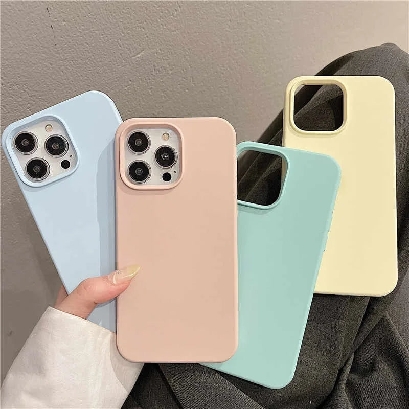 Original Silicone iPhone Case Soft Protective Cover