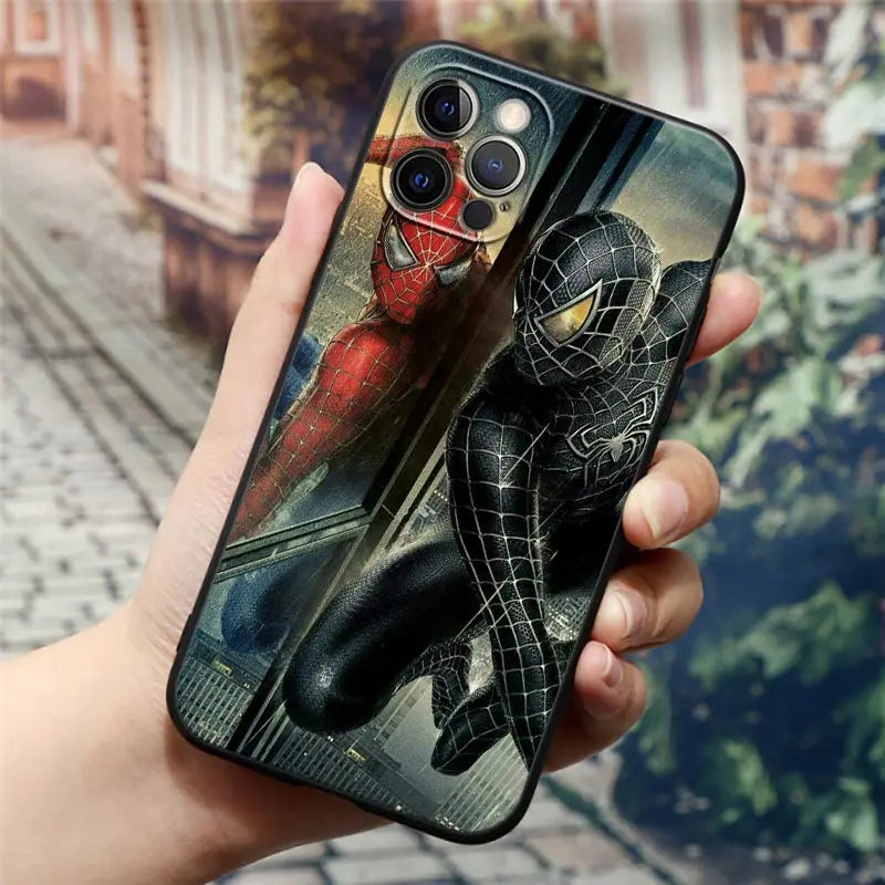 Spider Man Phone Case For iPhone Cover Miles Morales Marvel