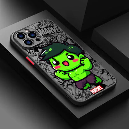 Marvel The Hulk Cartoon Phone Case For iPhone