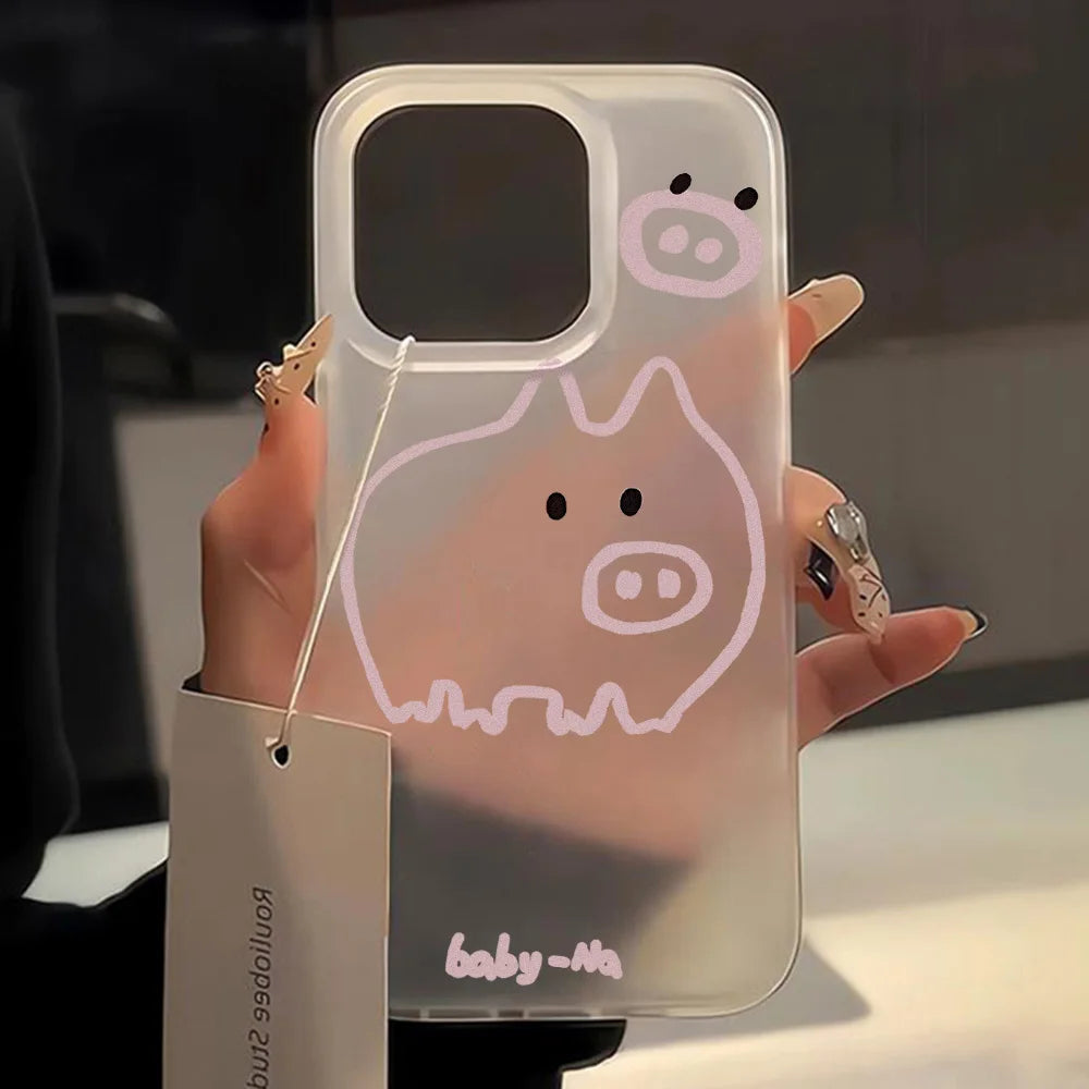 Cute Cartoon Puppy Phone Case For iPhone