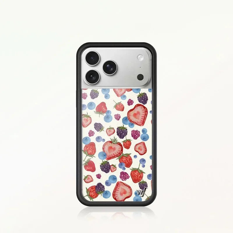 Wildflower 3D Cartoon Rabbit Beds Flower Phone Case For iPhone